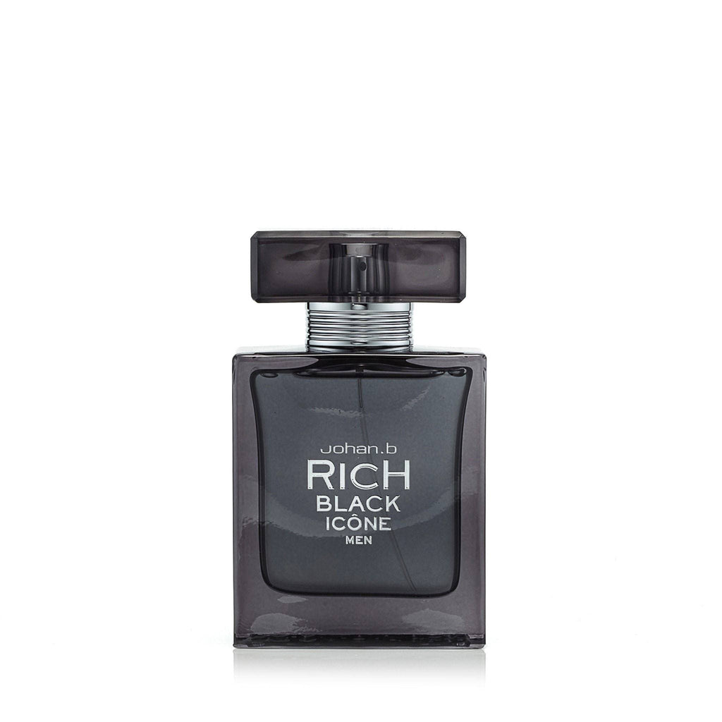 Rich Black Icon Eau De Toilette Spray for Men - 3.0 oz.