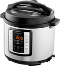 Insignia - 6-Quart Multi-Function Pressure Cooker - Stainless Steel