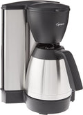 Capresso 485.05 MT600 Plus 10-Cup Programmable Coffee Maker with Thermal Carafe,Black