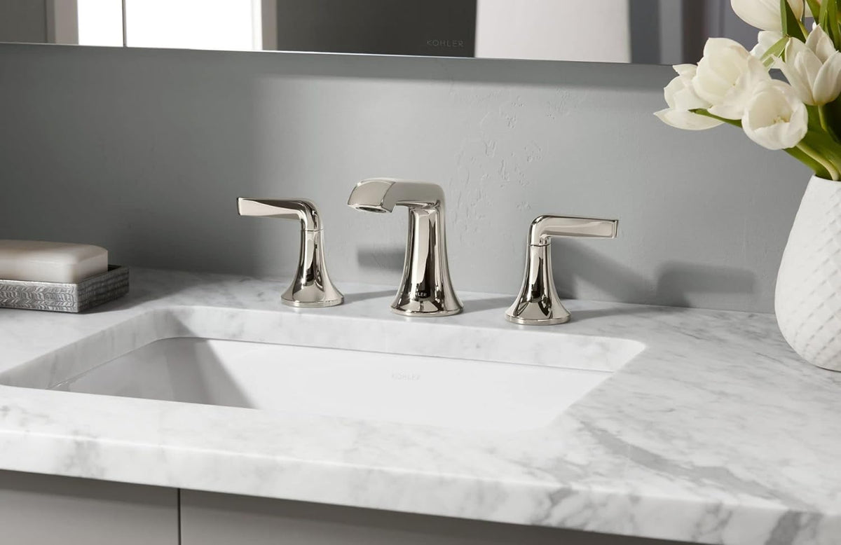 KOHLER K-20000-0 Caxton Under-Mount Bathroom Sink, White