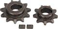 Pocket Bike Sprocket, 9 Teeth 11 Teeth Pinion Gear Motor Bicycle Chain Wheel, 11T Freewheel Gear Motor Universal for Bicycle, Front Rear Motor Gear Kit Carbon Steel Gear Set