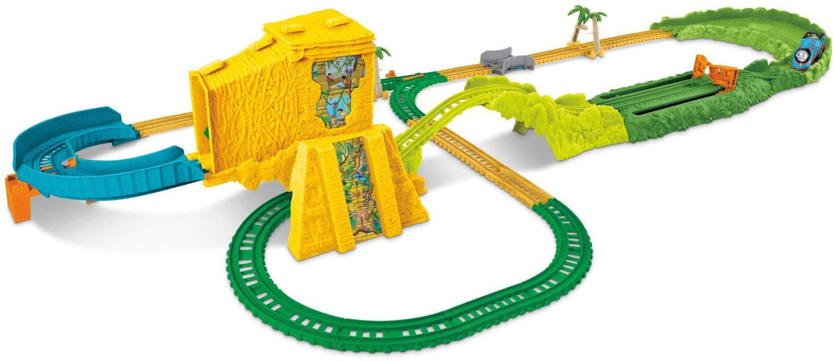 Fisher-Price Thomas u0026 Friends TrackMaster - Turbo Jungle Set