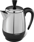 Farberware 2-4-Cup Percolator, Stainless Steel, FCP240