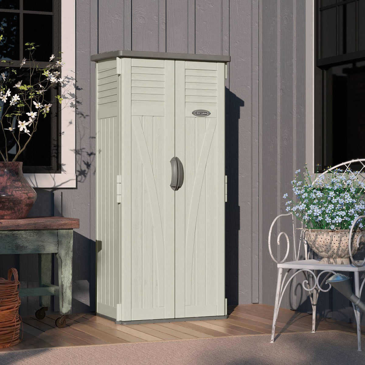 Craftsman Vertical Storage Shed, 22 cu ft