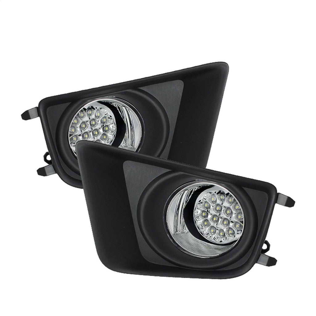 2012-2015 Toyota Tacoma Spyder LED Fog Lights Clear 5075154