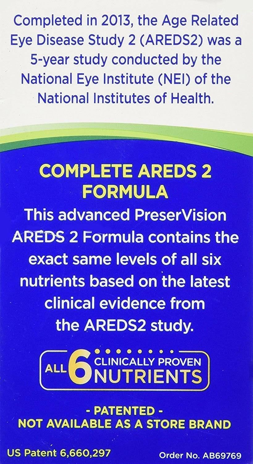 PreserVision AREDS 2 Formula Supplement (210 Count)