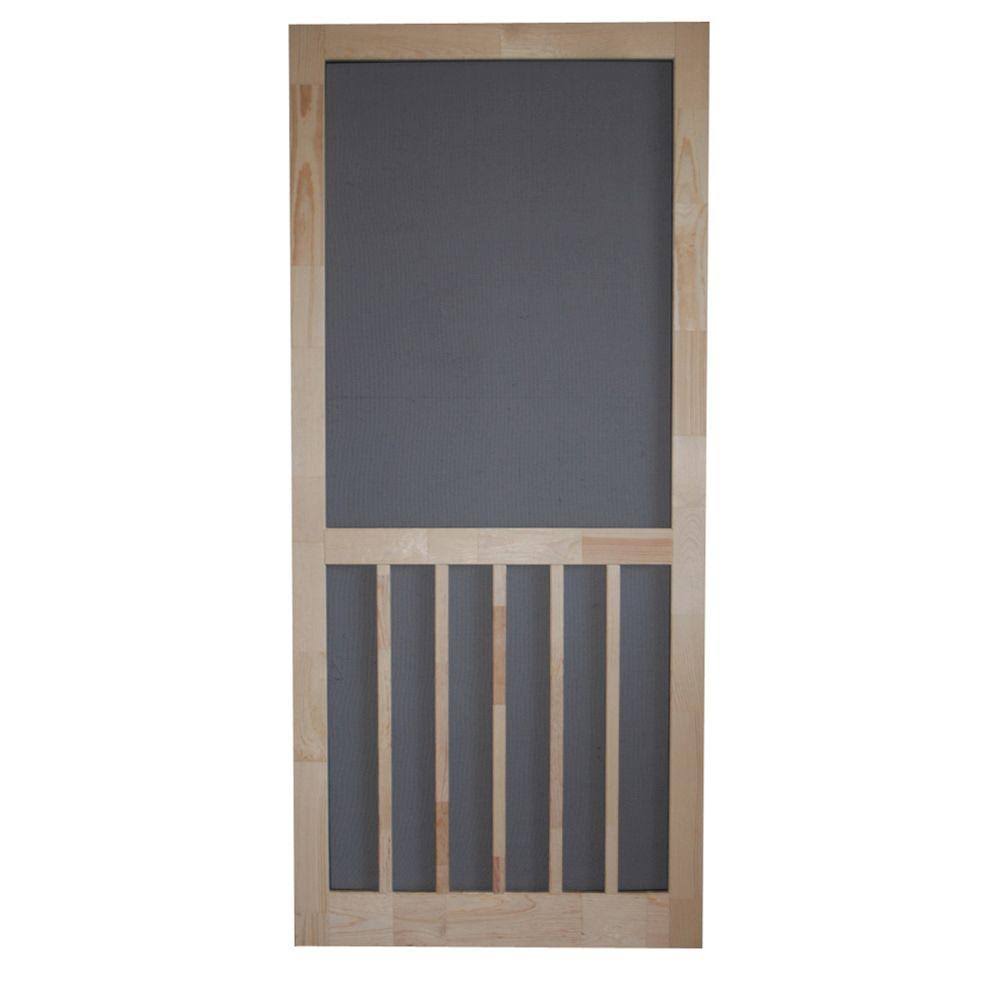 Timber Screen Door Wood 5Bar 36x80in WTIM36PT