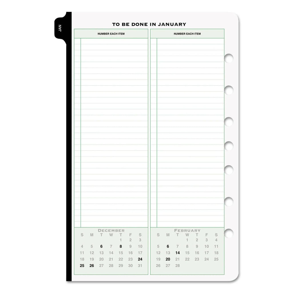 Day-Timer Two-Page-Per-Day Original Refill