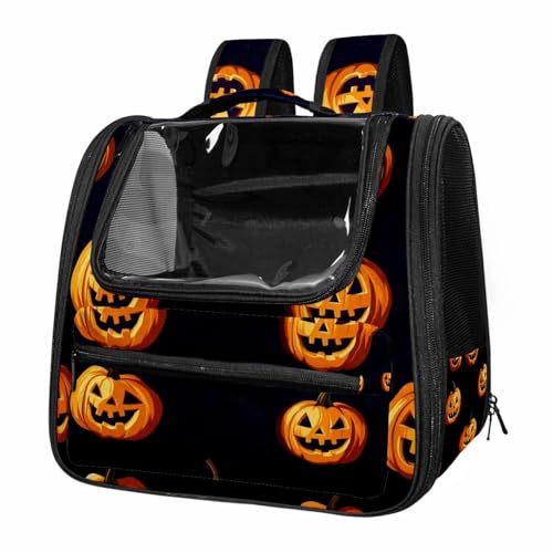 Halloween Pet Carrier Airline Approved Pet Carrier Bag Dog Carrier for Small Medium Cats Dogs Puppies Kitten