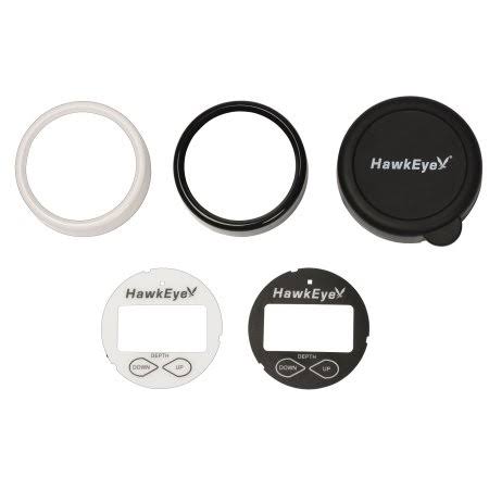 Hawkeye DT1B Softglow LCD Boat Mount Depth Sounder - Black/White