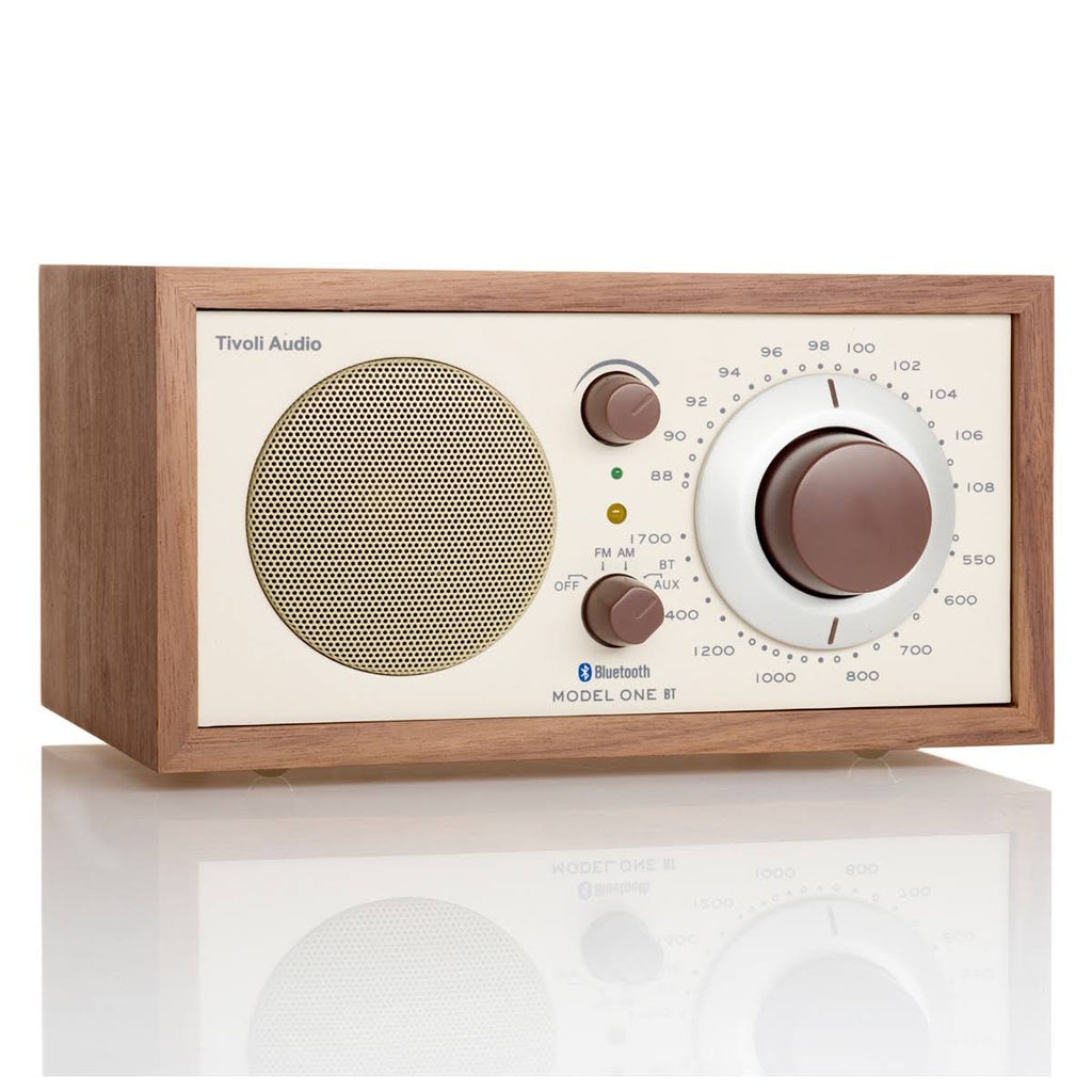 Tivoli Audio Model One Bluetooth AM/FM Radio (Walnut/Beige)