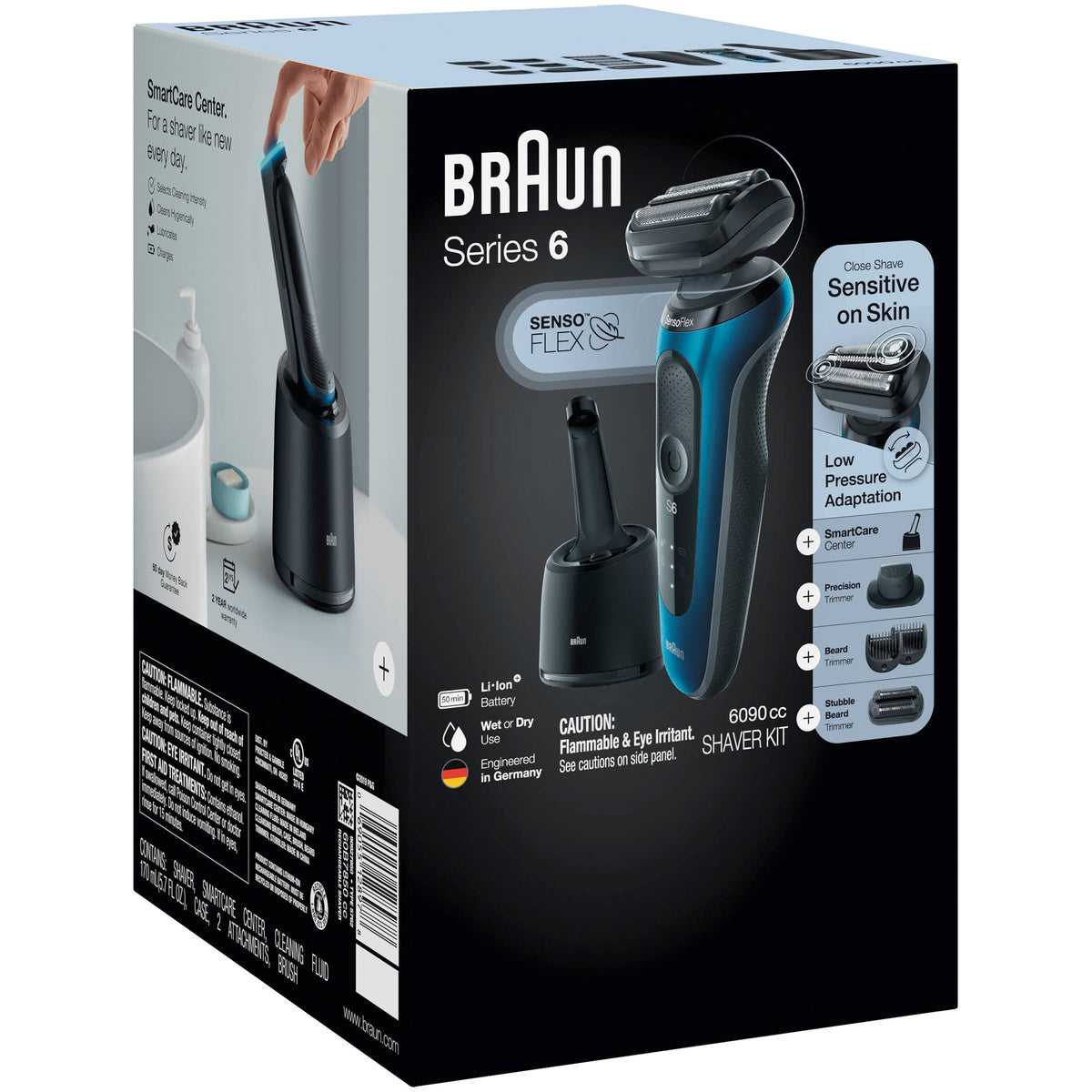 Braun Series 6 Rechargeable Electric Razor for Men