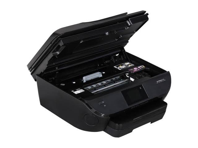 HP Officejet 5740 Wireless All-In-One Inkjet Color Printer - Black