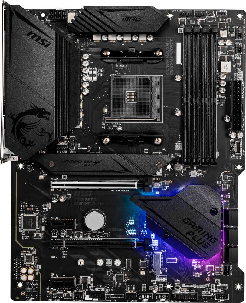 MSI B550 MPG Gaming Plus AMD AM4 ATX Motherboard
