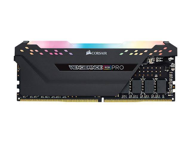 Corsair Vengeance RGB Pro 32GB (2x16GB) 2666 C16 DDR4 Desktop Memory - Black