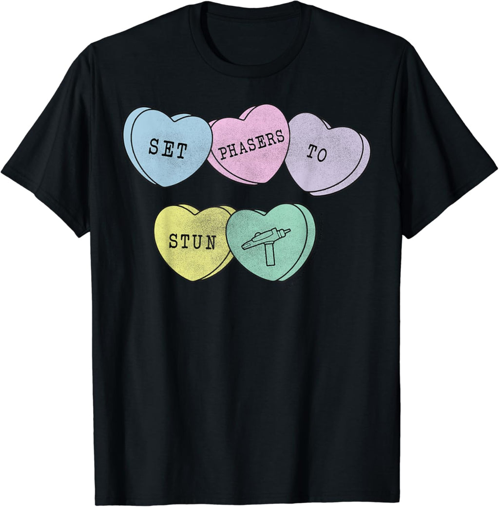 Star Trek Original Series Valentine's Day Candy T-Shirt T-Shirt