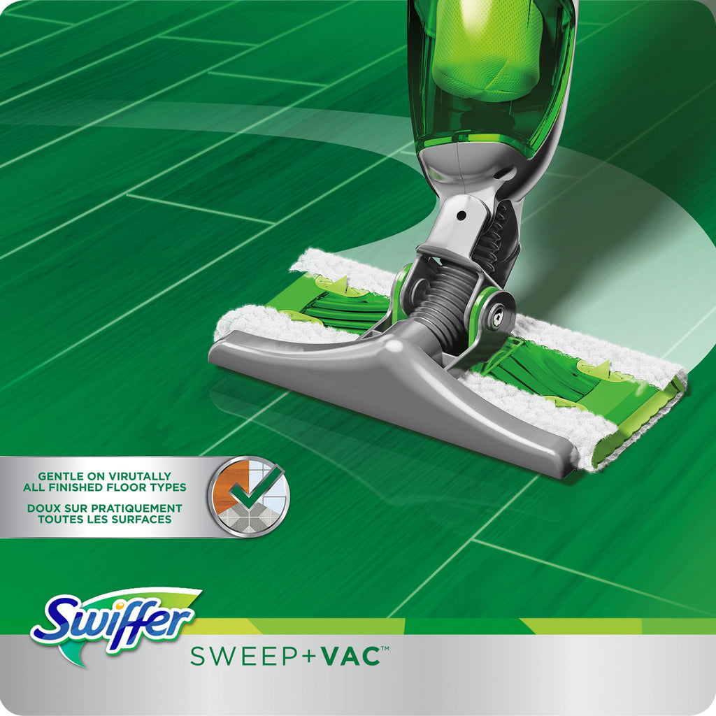 Swiffer Sweep + VAC Pet Cordless Vacuum Kit, Rechargeable Vacuum Sweeper - Each