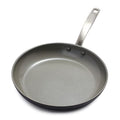 GreenPan Chatham Hard Anodized Healthy Ceramic Nonstick, 12 Frying Pan Skillet with Lid, PFAS-Free, Dishwasher Safe, Oven Safe, Gray