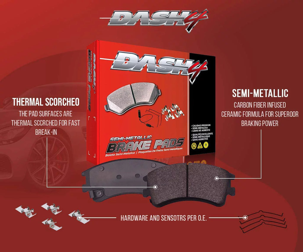 Dash4 Semi-Metallic Disc Brake Pad MD632