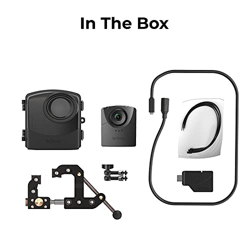 Brinno BCC2000 Plus Construction Camera Bundle - Includes: Full HD TLC2000 Time Lapse Camera, 32-ft Extender for Laptop/Tablet, Clamp Mount & Waterproof Case - 1 Year Battery - 2 Pack
