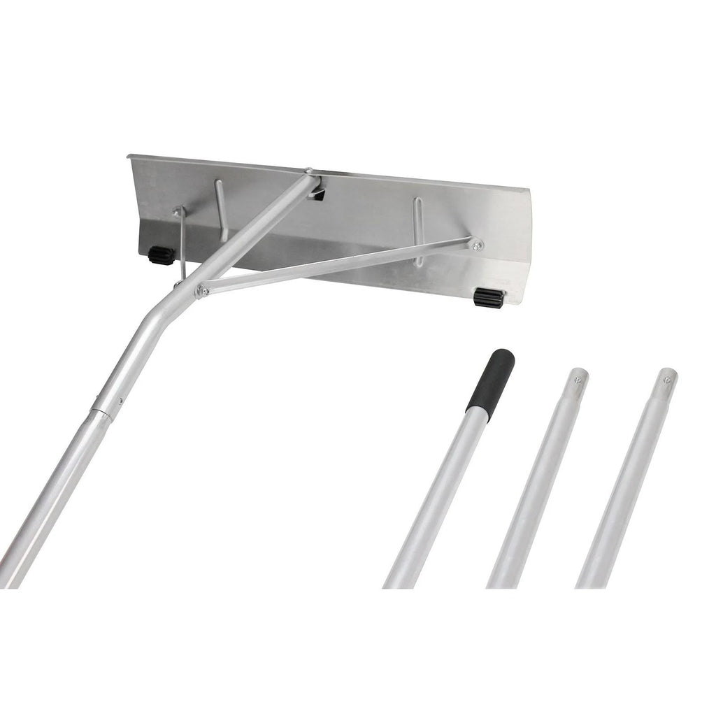 Extreme Max 5600.3207 Shingle-Saver 21x22 Roof Snow Rake with 24x22 Blade