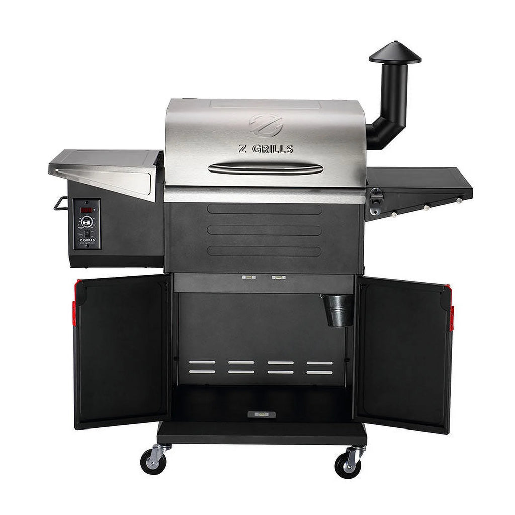 Z GRILLS Wood Pellet Grill Smoker with PID Technology, Auto Temperature Control, Direct Flame Searing Function, 572 sq in Cooking Area for Outdoor BBQ