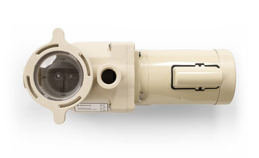 Pentair 340038 Stainless Steel SuperFlo Single Speed 115/230V 1HP Pool Pump