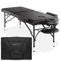 Professional Portable Bi-Fold Massage Table with Aluminum Legs
