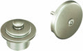 Moen T90331BN Push-N-Lock Tub and Shower Drain Kit with 1.5 Inch Threads, Brushed Nickel