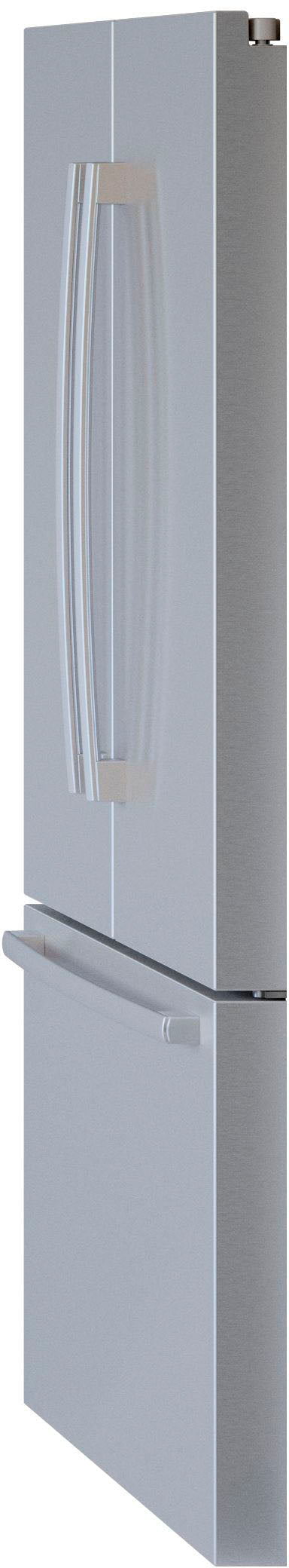 Bosch - 800 Series 21 Cu. Ft. French Door Counter-Depth Smart Refrigerator - Stainless steel
