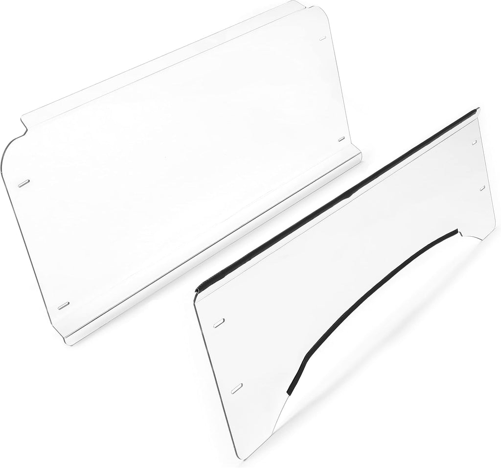 HECASA Windshield Compatible with Kubota RTV 400, Kubota RTV 500, Kubota RTV 520 Full Clear Windscreen