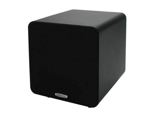 Polk Audio PSW 111 PSW111 8 inch Compact Powered Subwoofer, Black