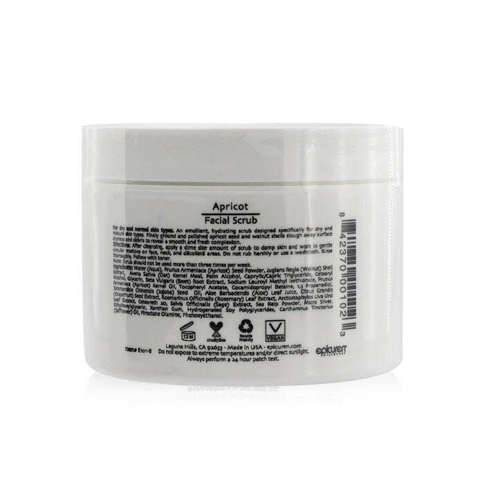 Apricot Facial Scrub - for All Skin Types Except Acneic u0026 Rosacea (Salon Size) 8oz