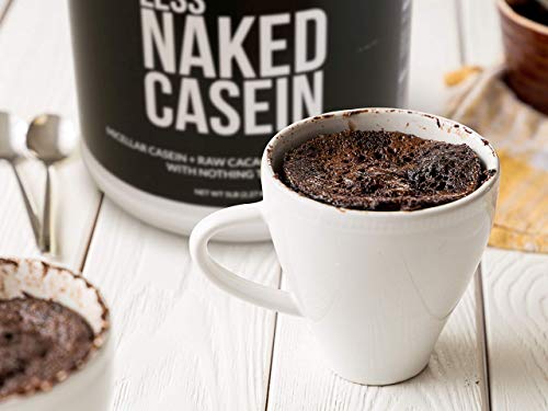NAKED nutrition Naked Casein - Vanilla Micellar Casein Protein - 5 Pound Bulk, Gmo-Free, Gluten-Free, Soy-Free, Preservative-Free - Stimulate Muscle Growth - Enhance Recovery - 61 Servings