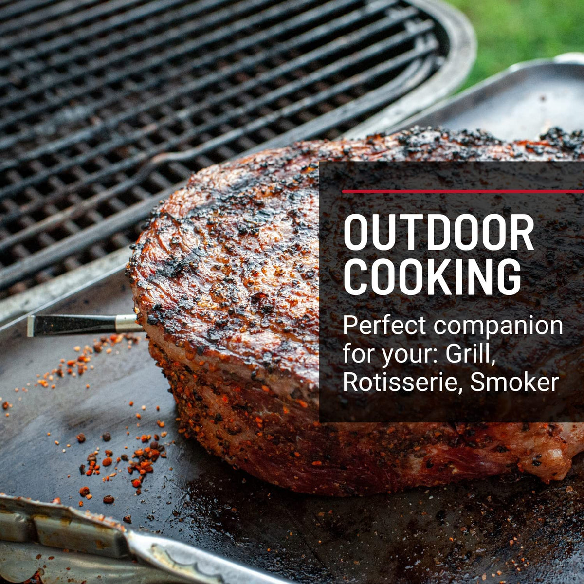 MEATER Plus | Smart Meat Thermometer with Bluetooth | 165ft Wireless Range | for The Oven?? Grill?? Kitchen?? BBQ?? Smoker?? Rotisserie