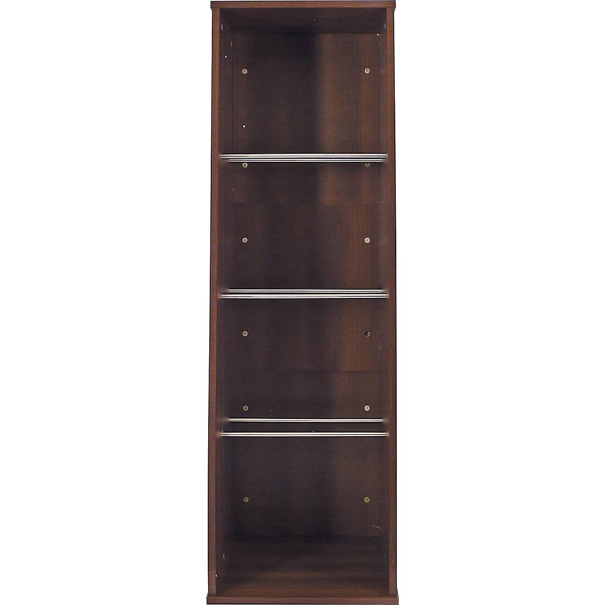 Sefour RS300 500 LP Vinyl Storage Unit Tobacco Walnut