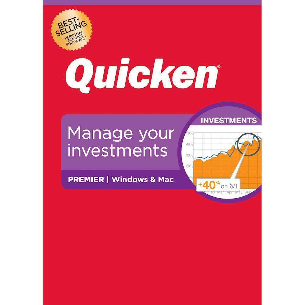 Quicken - Premier Personal Finance (1-Year Subscription) - Mac|Windows
