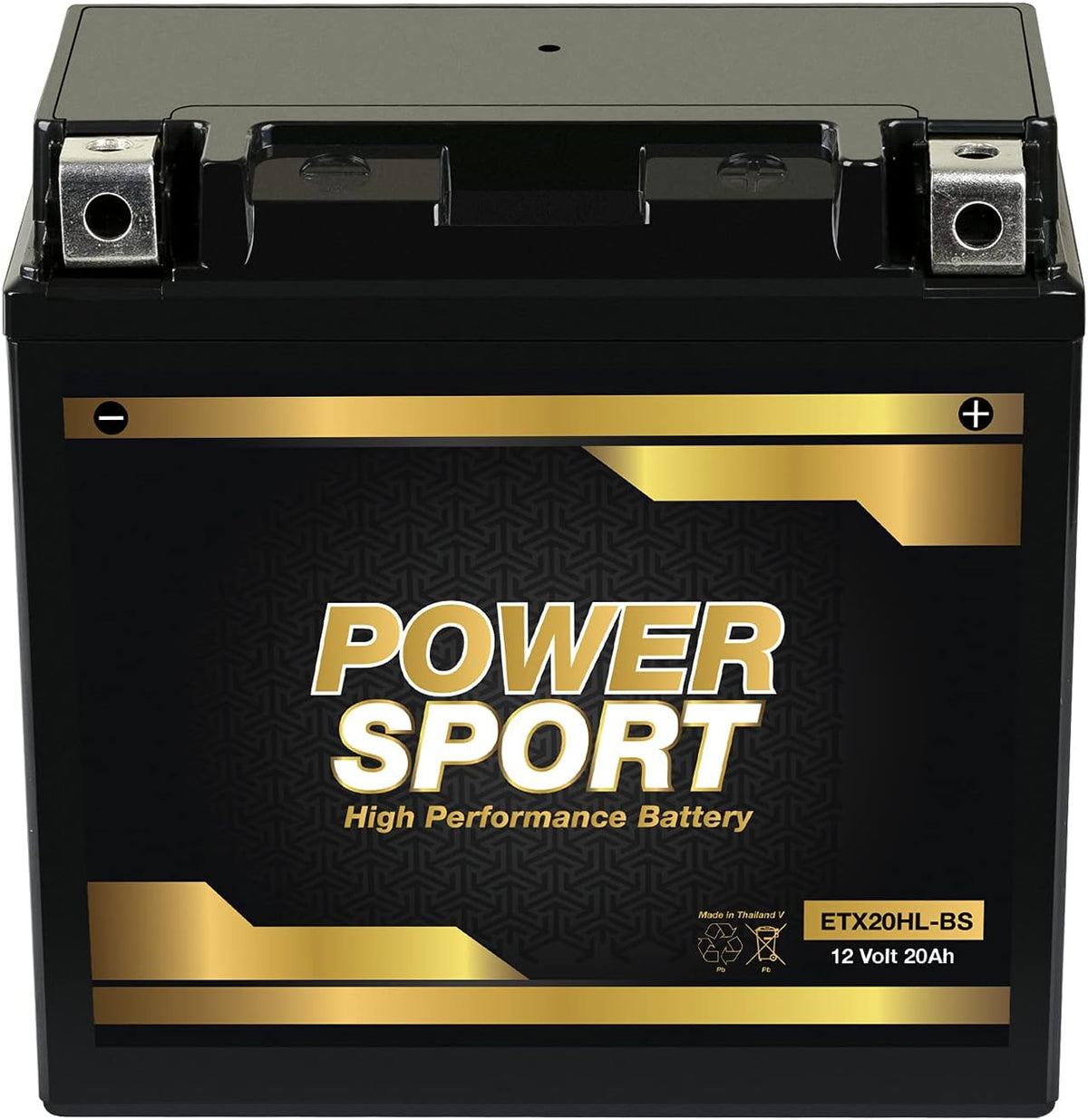 Parts YTX20L-BS Battery for Yamaha YFM660F Grizzly 660 4x4 2002-2008