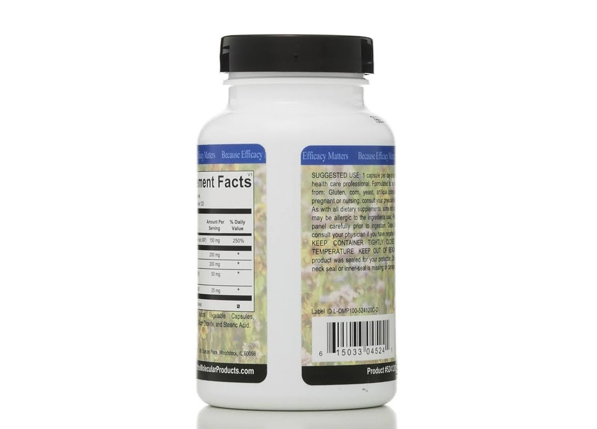 Ortho Molecular D-Hist Natural 120 Capsules