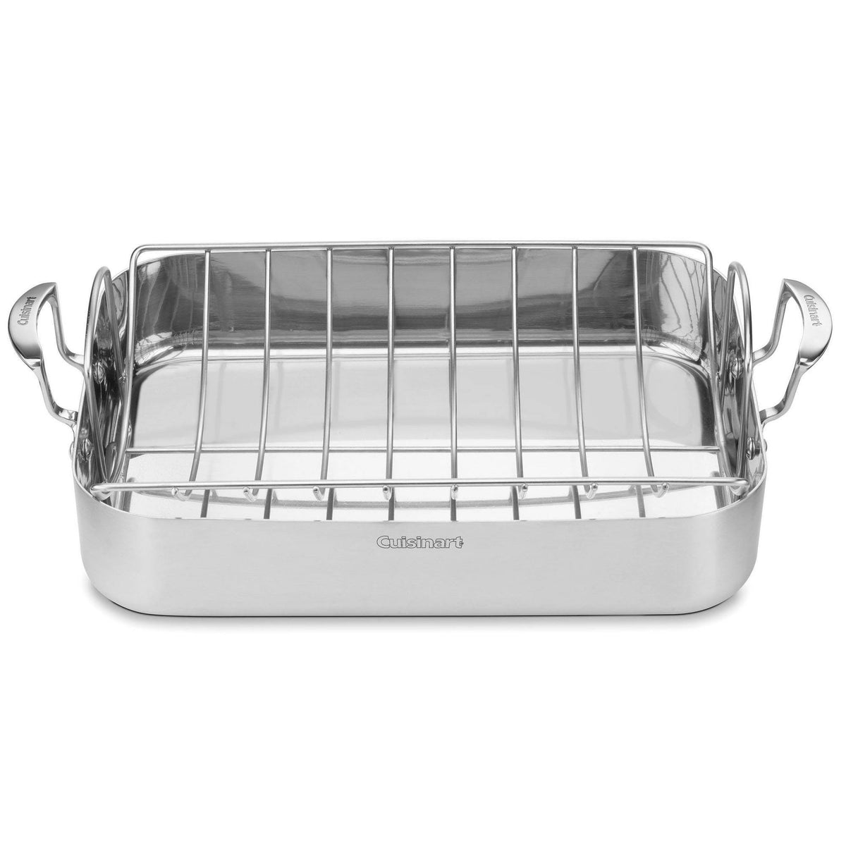 Cuisinart MultiClad Pro Roasting Pan - Stainless Steel - Silver - 16