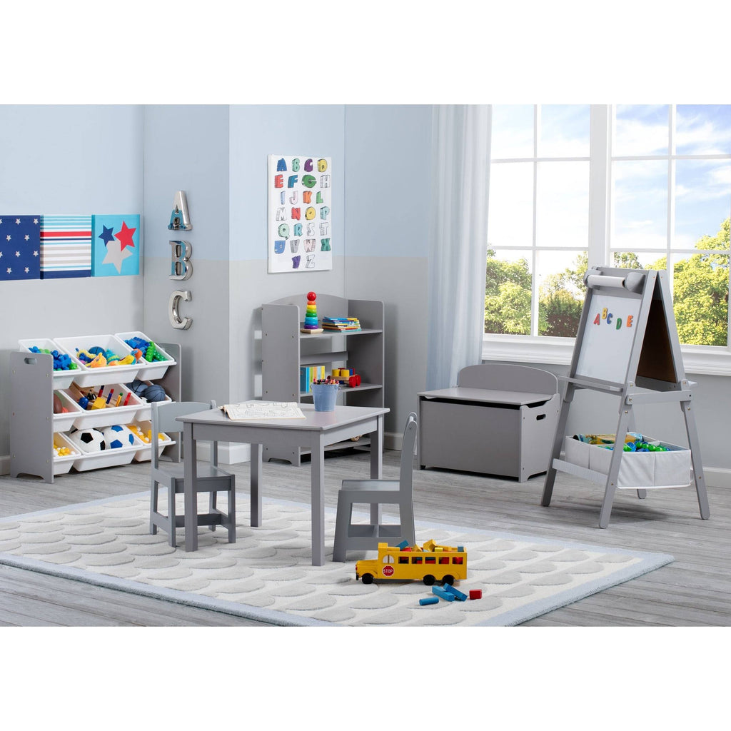 Delta Children MySize Kids Wood Table and Chair Set - Teal