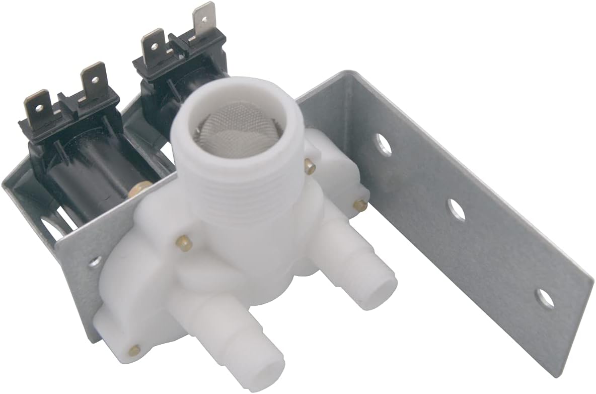 Supplying Demand 218698900 12765 Refrigerator Dual Water Inlet Solenoid Valve Replacement