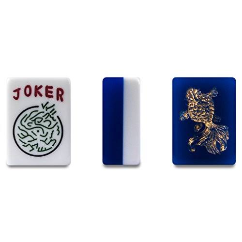 Set of 166 American Mahjong Tiles - Solo Koi Yellow Mountain Imports