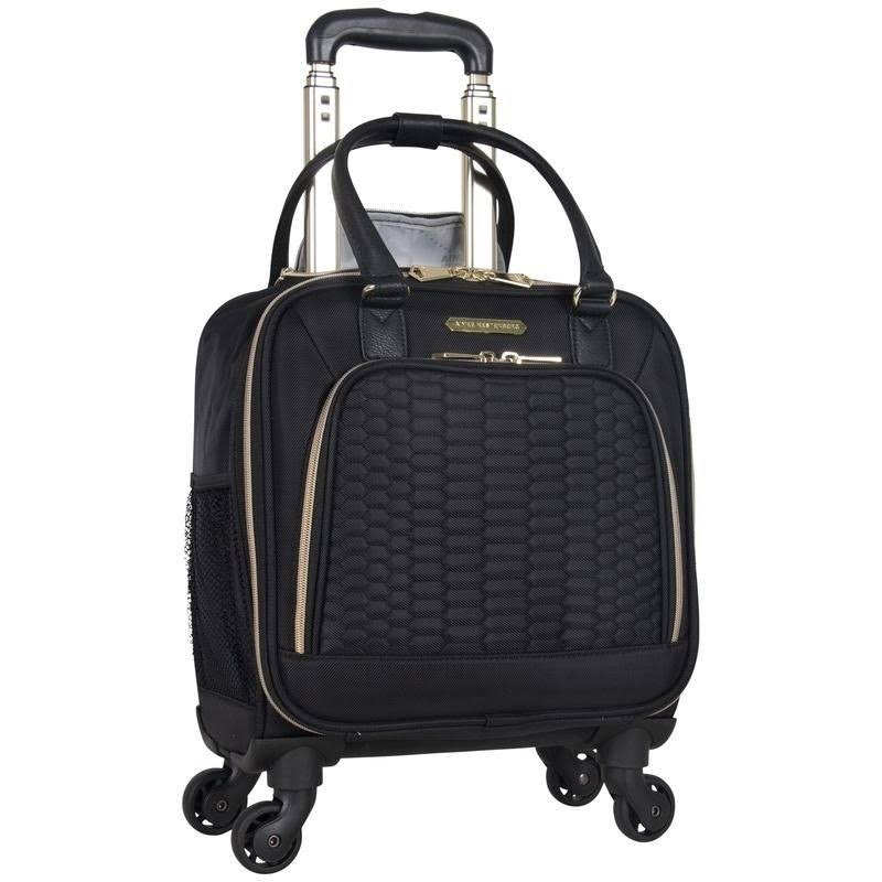 Aimee Kestenberg Florence Collection 4-Wheel Underseat Carry-On Teal