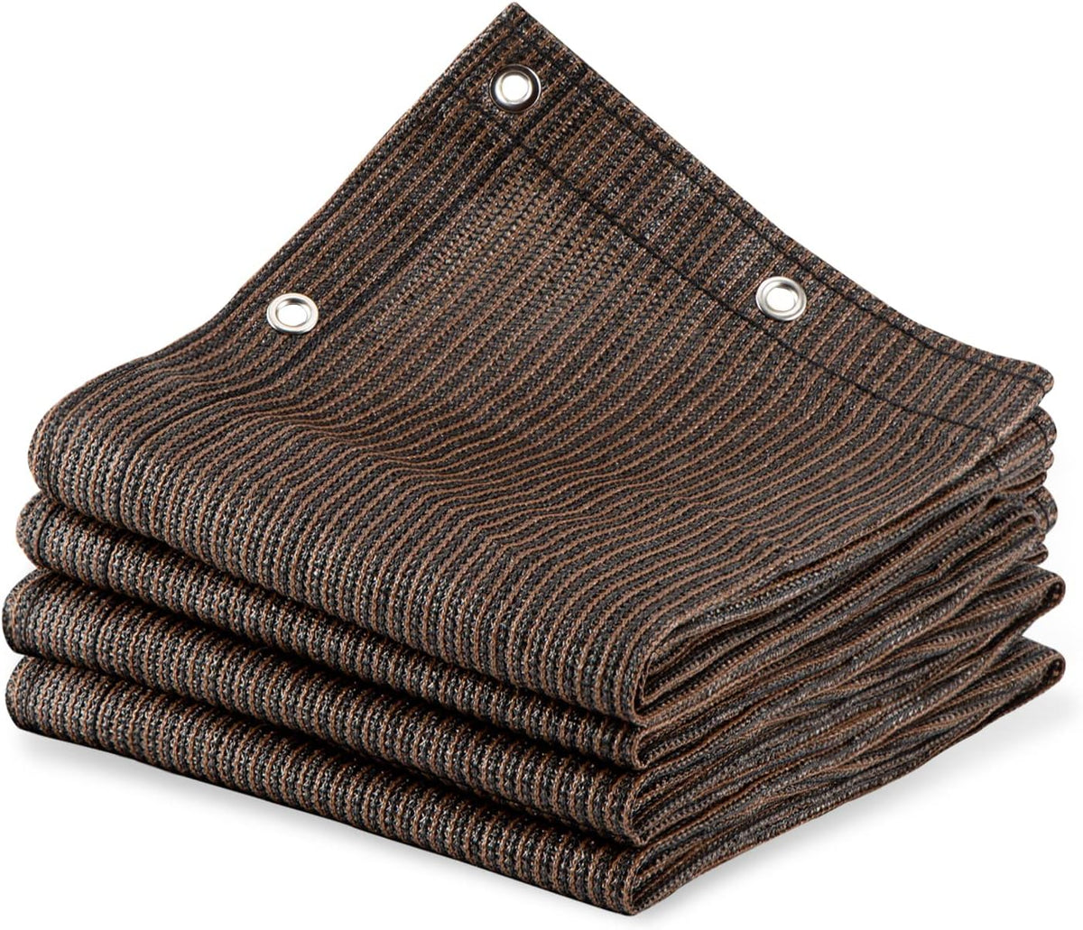 ABOSUN Outdoor Sun Shade Cloth, 12?? x 20??, Pergola, Deck, and Backyard Patio Sunshade with UV Protection, Heat Resistant HDPE Material, Reinforced Grommets (12x20 FT)