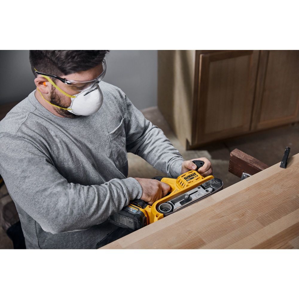 DEWALT XR 20V Max 3x21 Belt Sander DCW220B from DEWALT