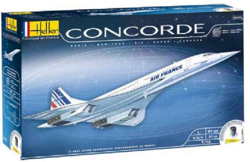 Heller - Concorde- 1:72 - Airplane Model Kit