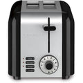 Cuisinart Stainless Steel Black 2-Slice Toaster