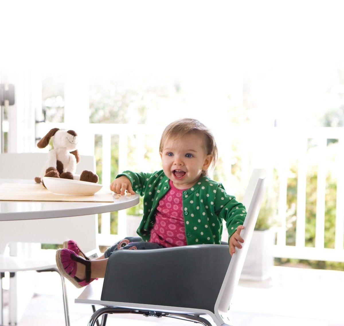 Prince Lionheart 6990 Soft Booster Seat - Charcoal Grey