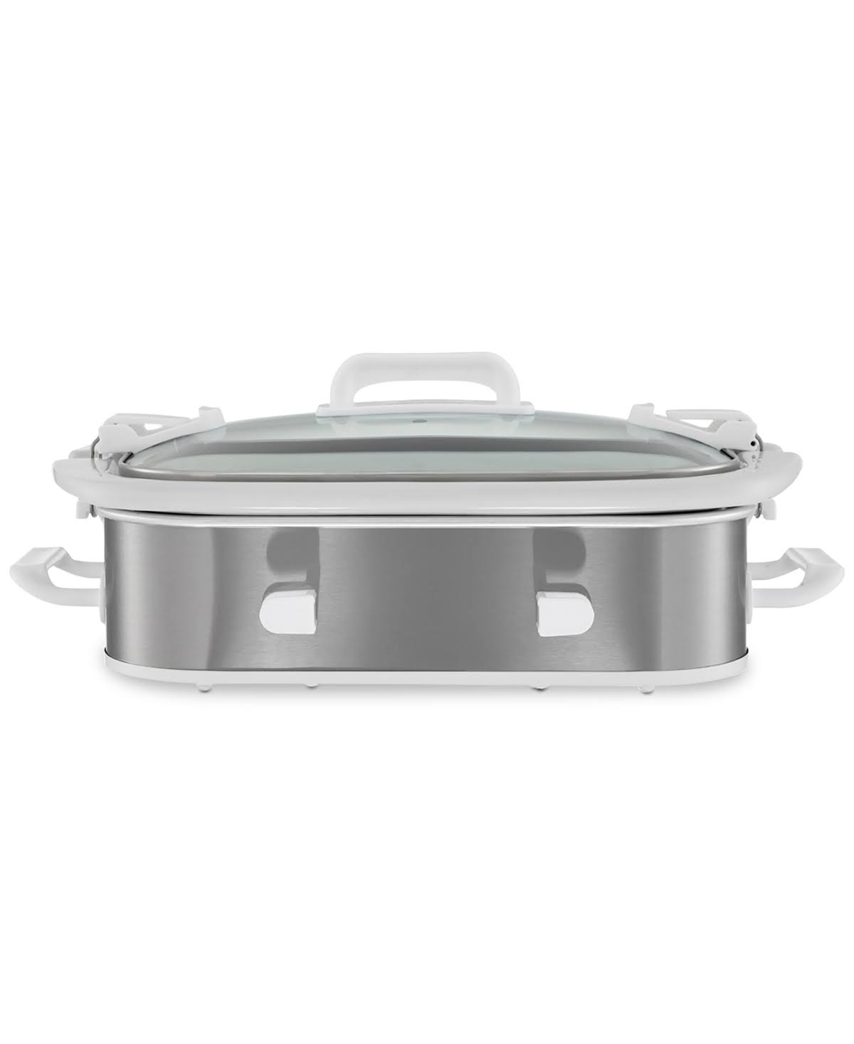 Crock-Pot 3.5 Quart Casserole Slow Cooker, Stainless Steel